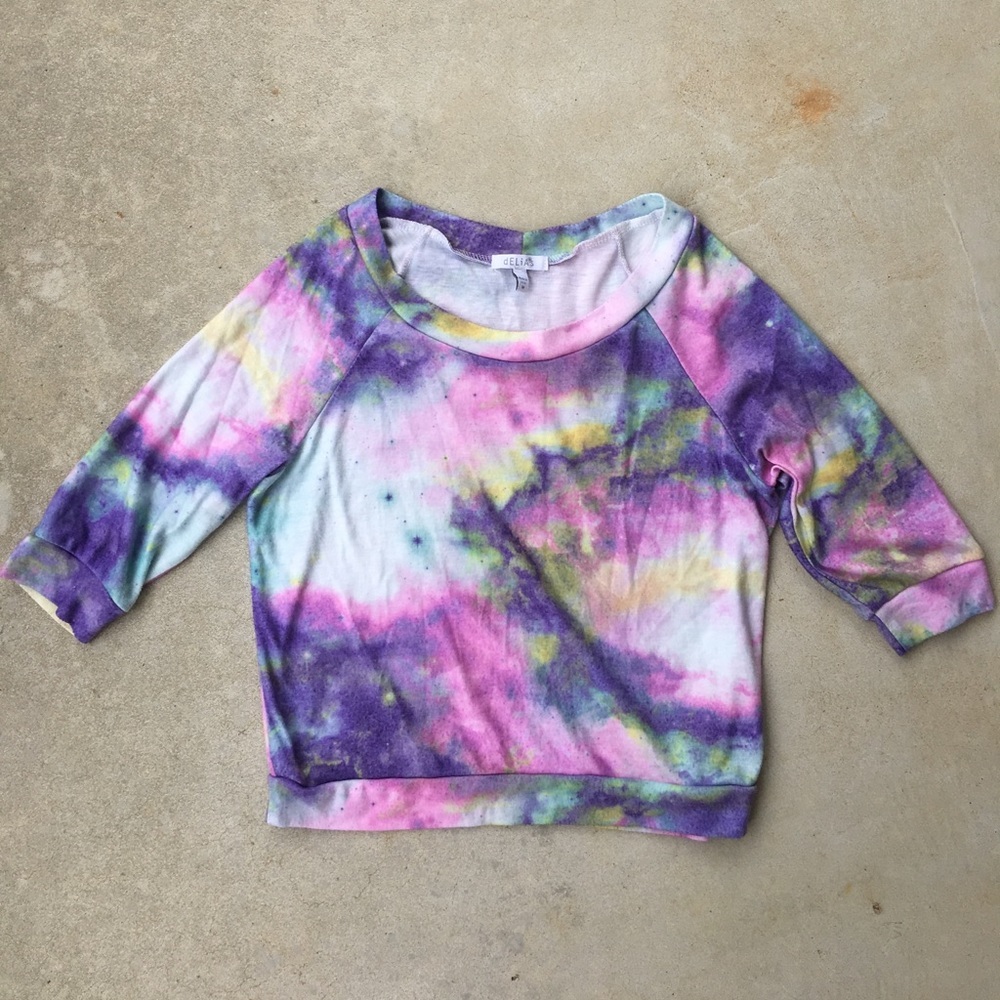 Delia's Tie Dye Sweater